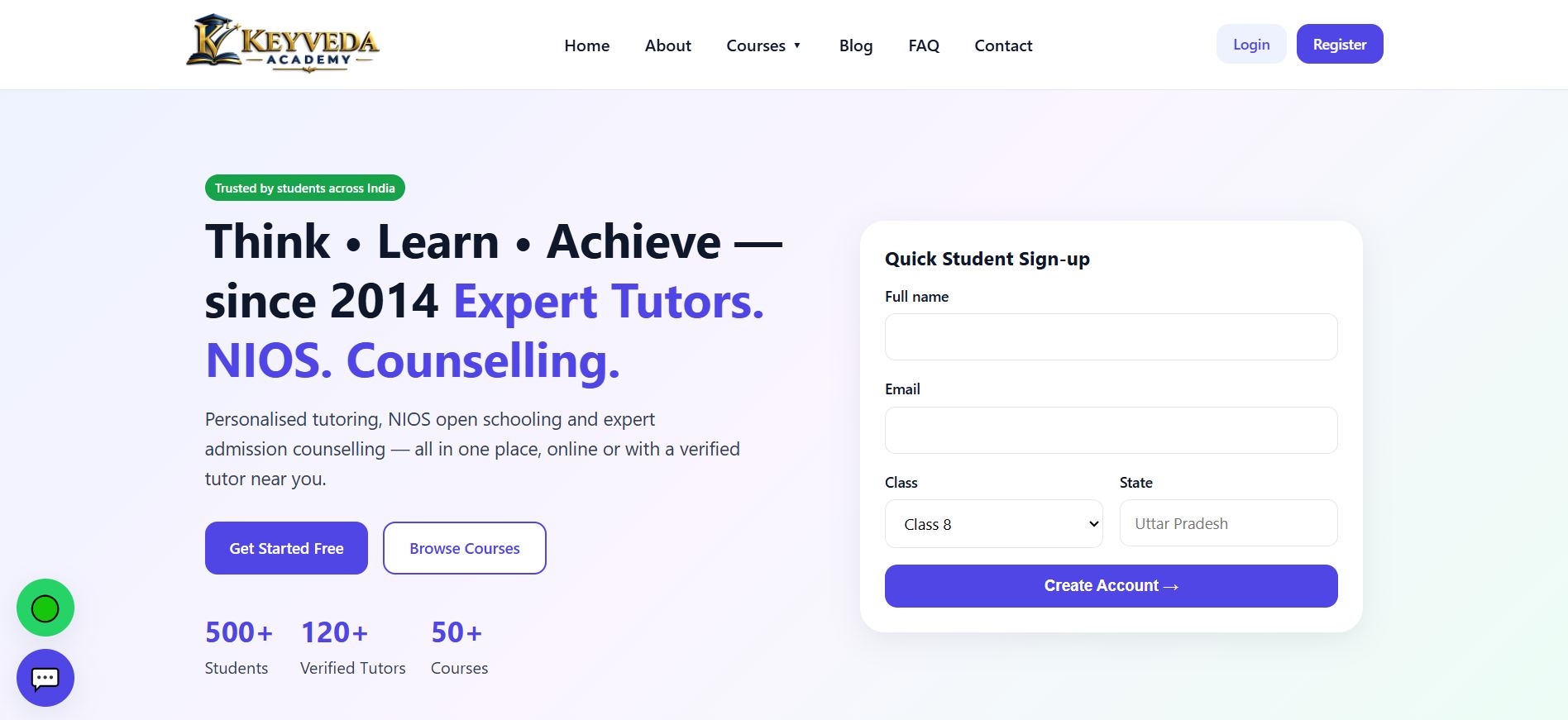 Online Tutorial Platform